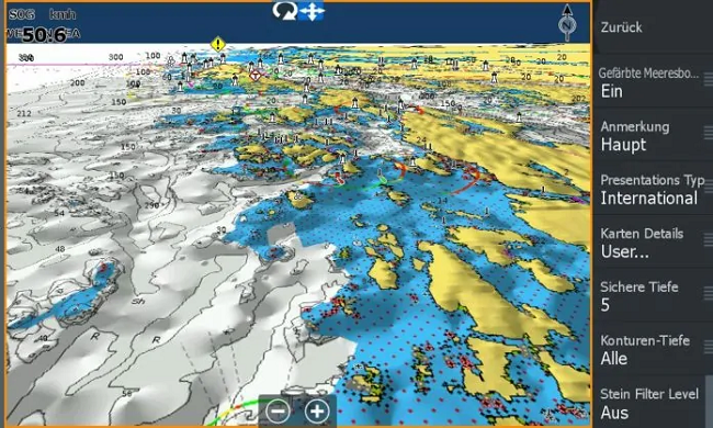 Experience with Navionics 3D maps while fishing in Norway