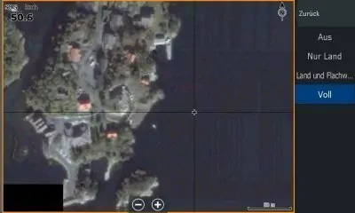 Navionics aerial chart of Norway, example 2