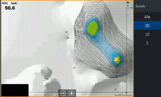 Navionics Platinum Plus test in Norway, example 1