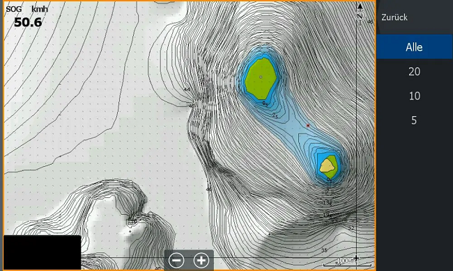 Navionics Platinum Plus test in Norway, example 2