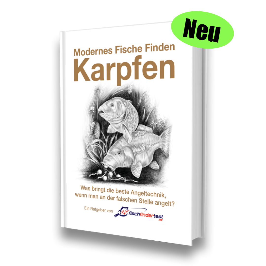 Cover of the German carp book Modernes Fische Finden &ndash; Der Karpfen